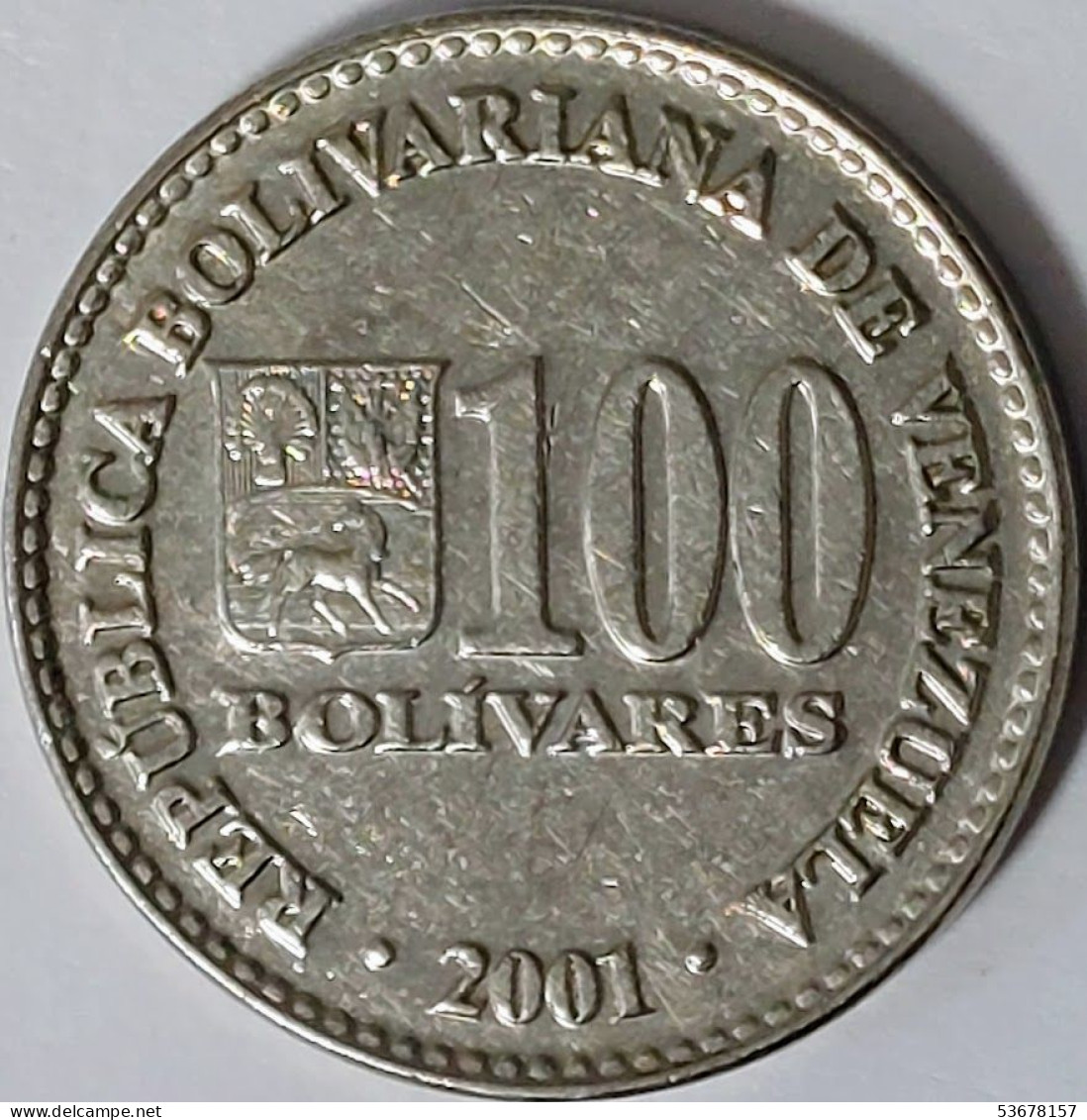 Venezuela  - 100 Bolivares 2001, Y# 83 (#2406) - Venezuela
