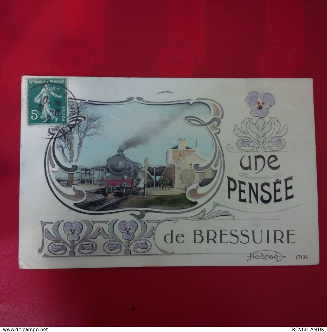 UNE PENSEE DE BRESSUIRE TRAIN GARE - Bressuire