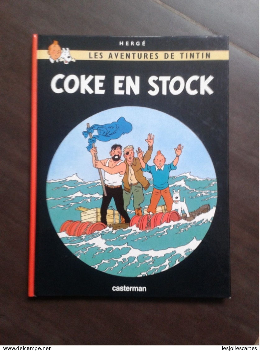 TINTIN COKE EN STOCK - Hergé