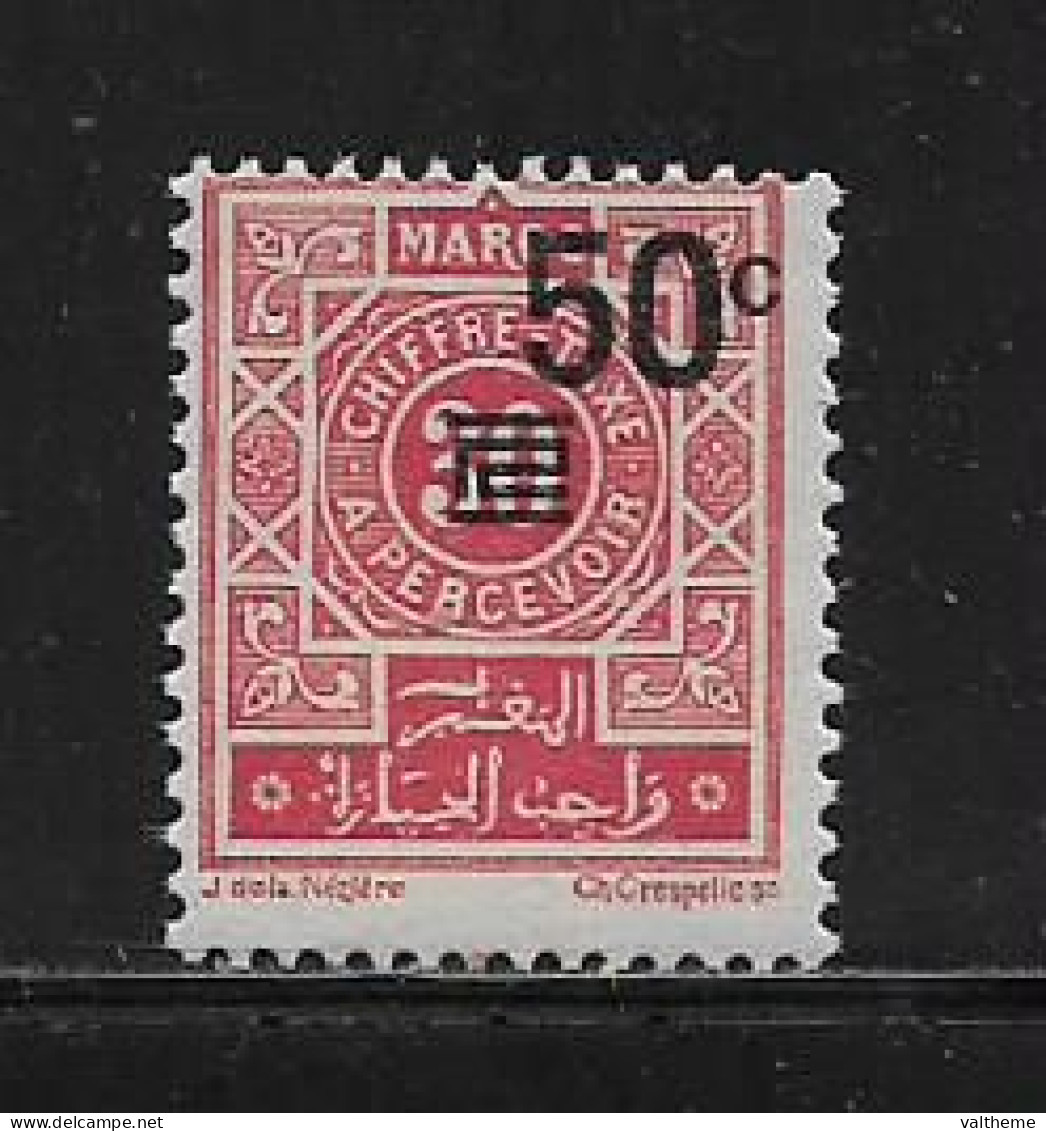 MAROC  ( FRMAR -  280 )  1944  N° YVERT ET TELLIER   N° 46  N** - Timbres-taxe