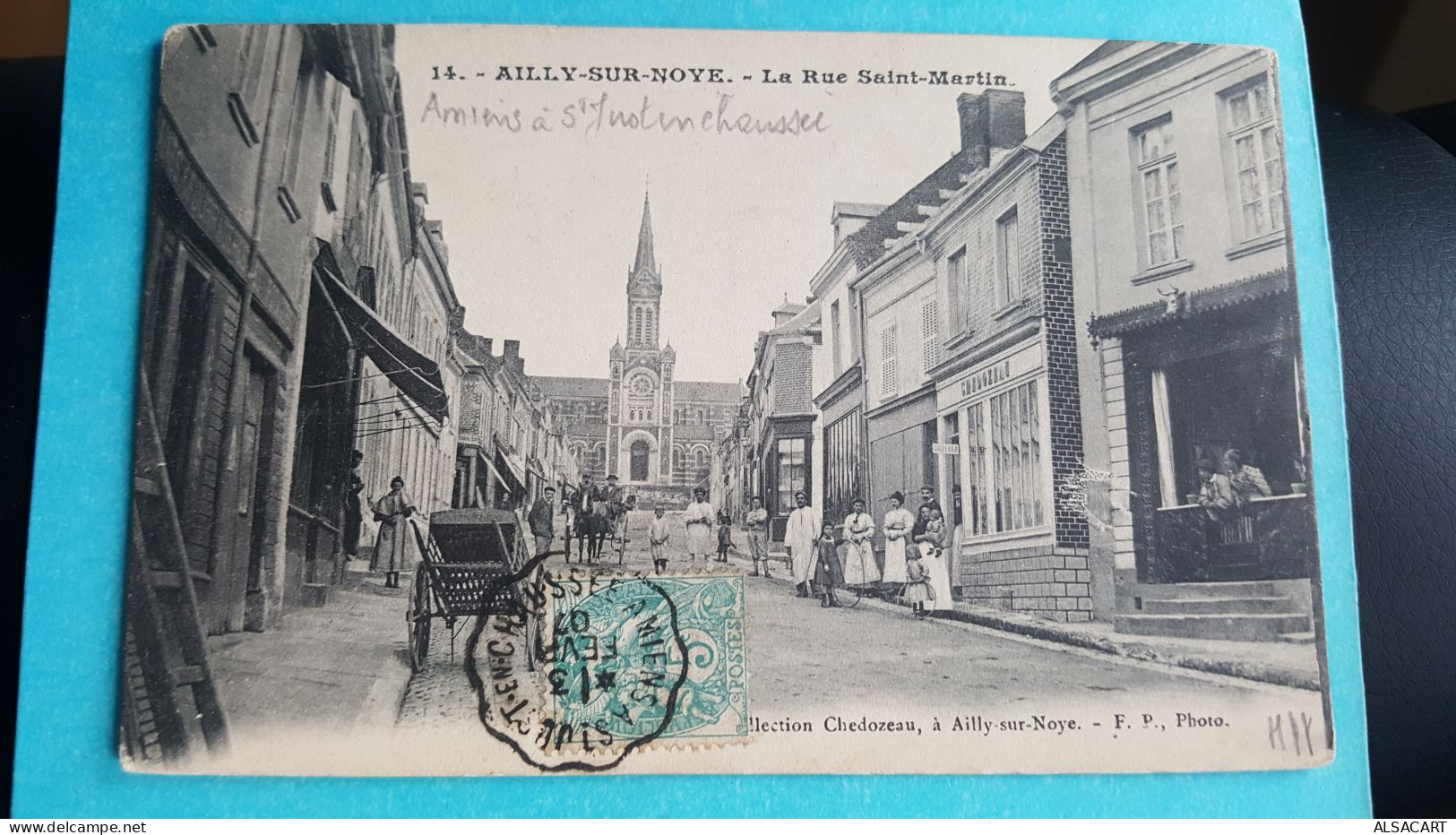 Ailly Sur Noye , La Rue Saint- Martin - Ailly Sur Noye