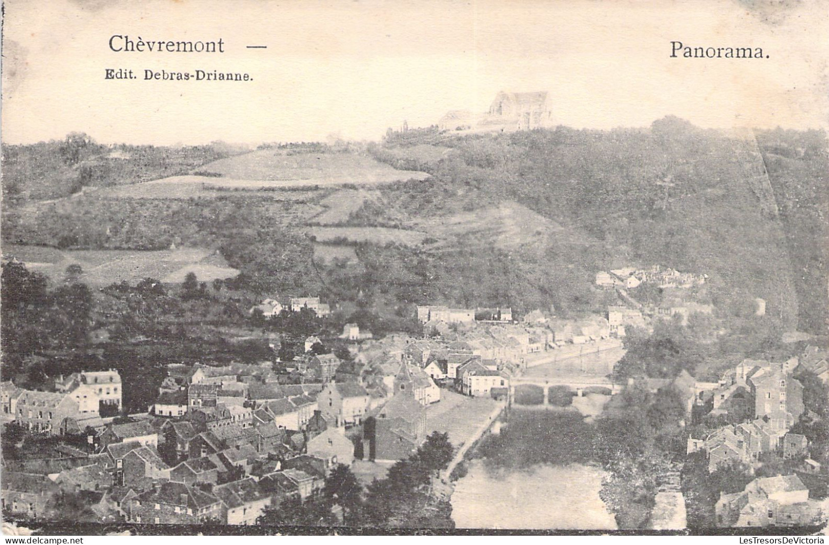 BELGIQUE - CHEVREMONT - Panorama. - Carte Postale Ancienne - Chaudfontaine