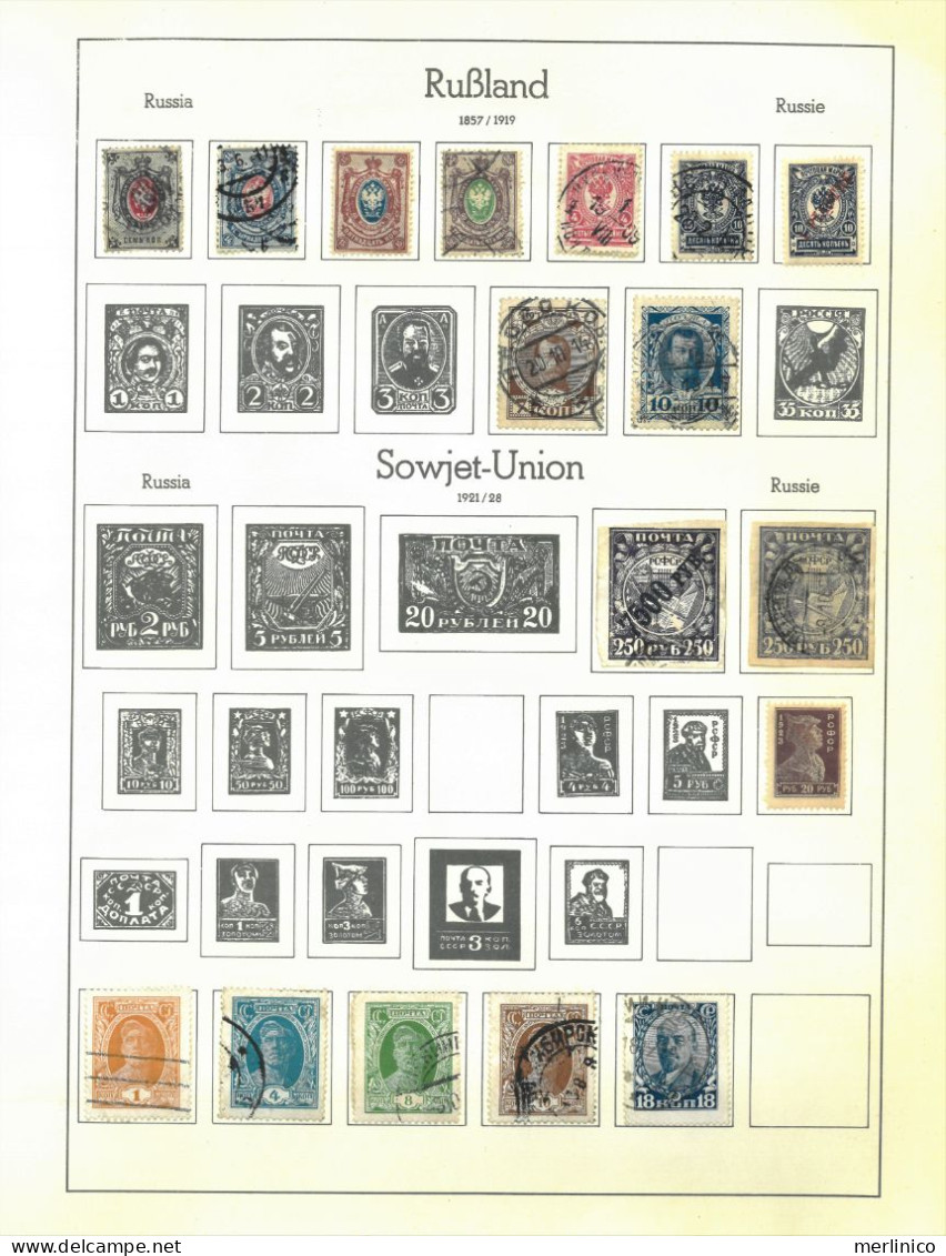 Russia And USSR, 8 Pages - Sammlungen