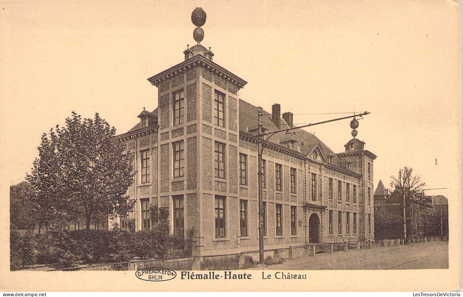 BELGIQUE - Flémalle Haute - Le Château - Carte Postale Ancienne - Flémalle