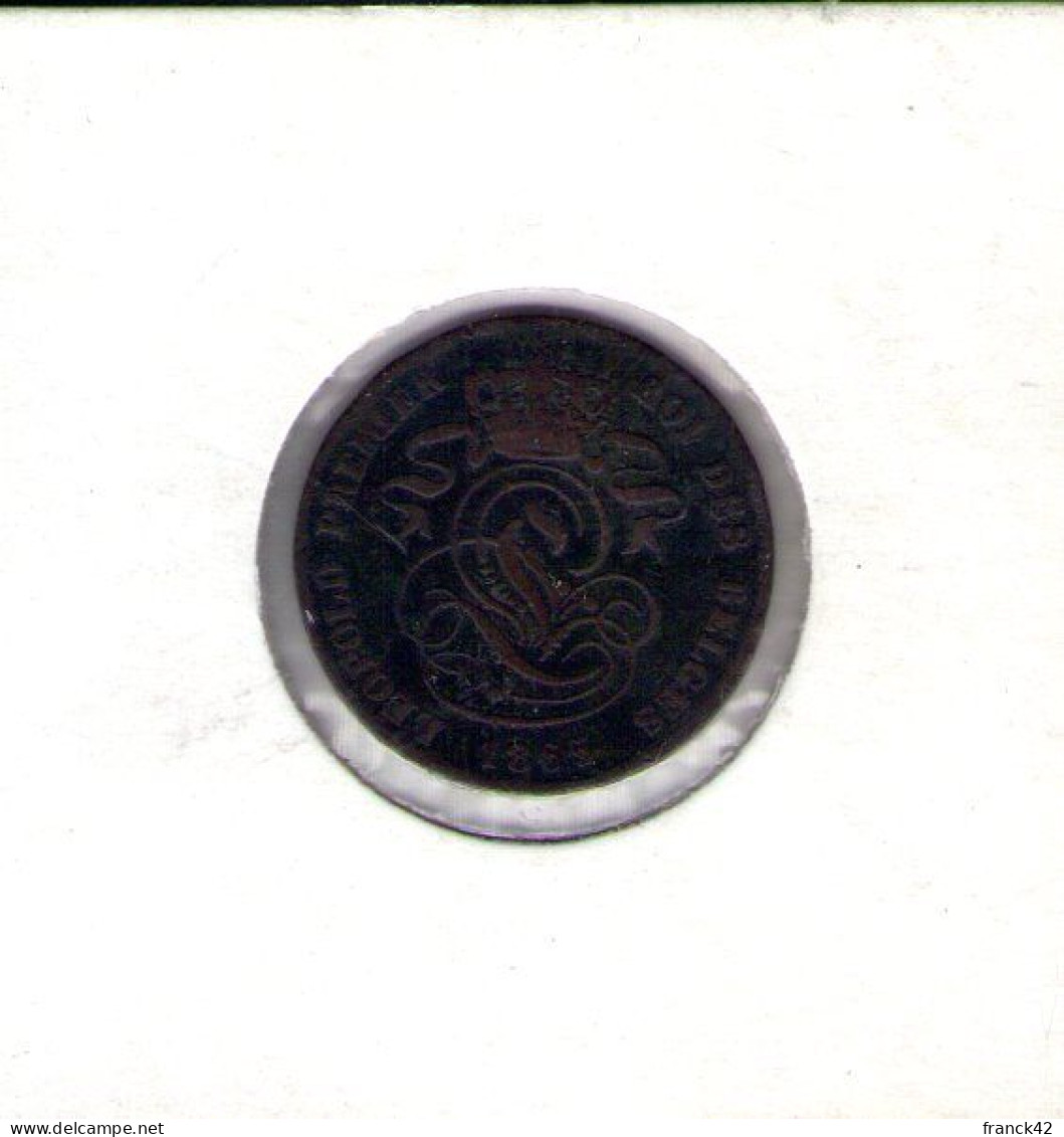 Belgique. 2 Centimes Leopold Ier 1865 - 2 Cent