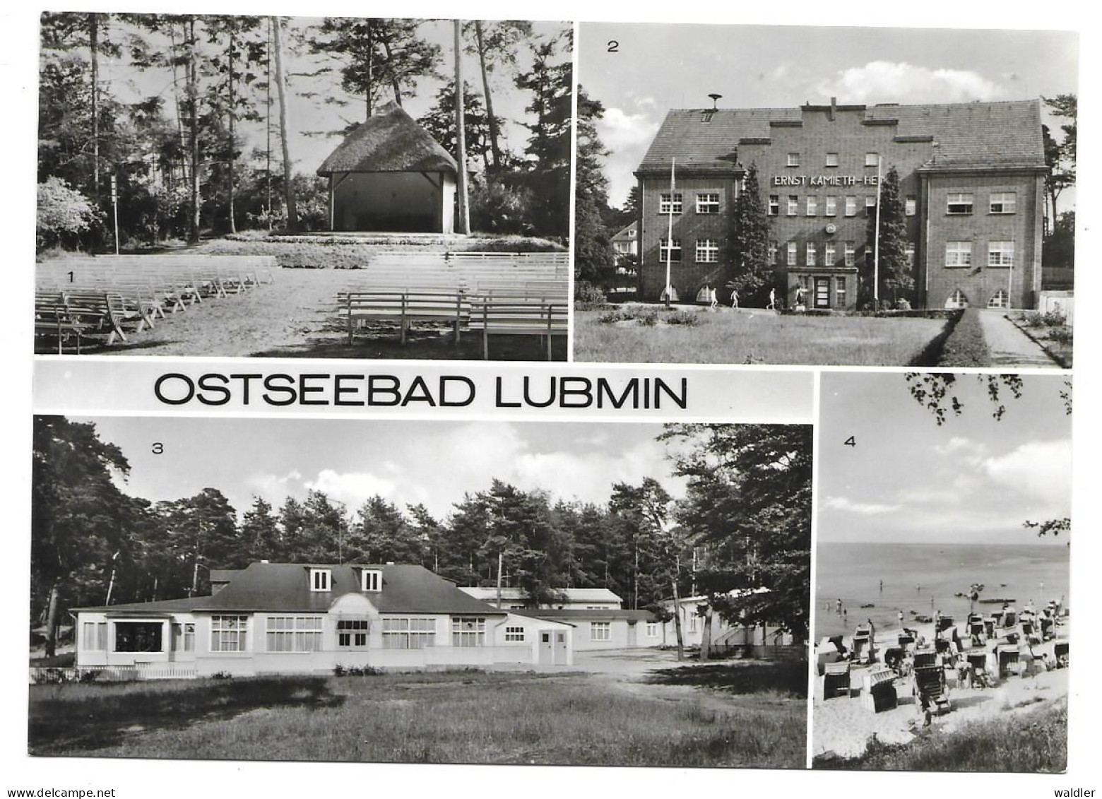 2207  OSTSEEBAD LUBMIN  1974 - Lubmin