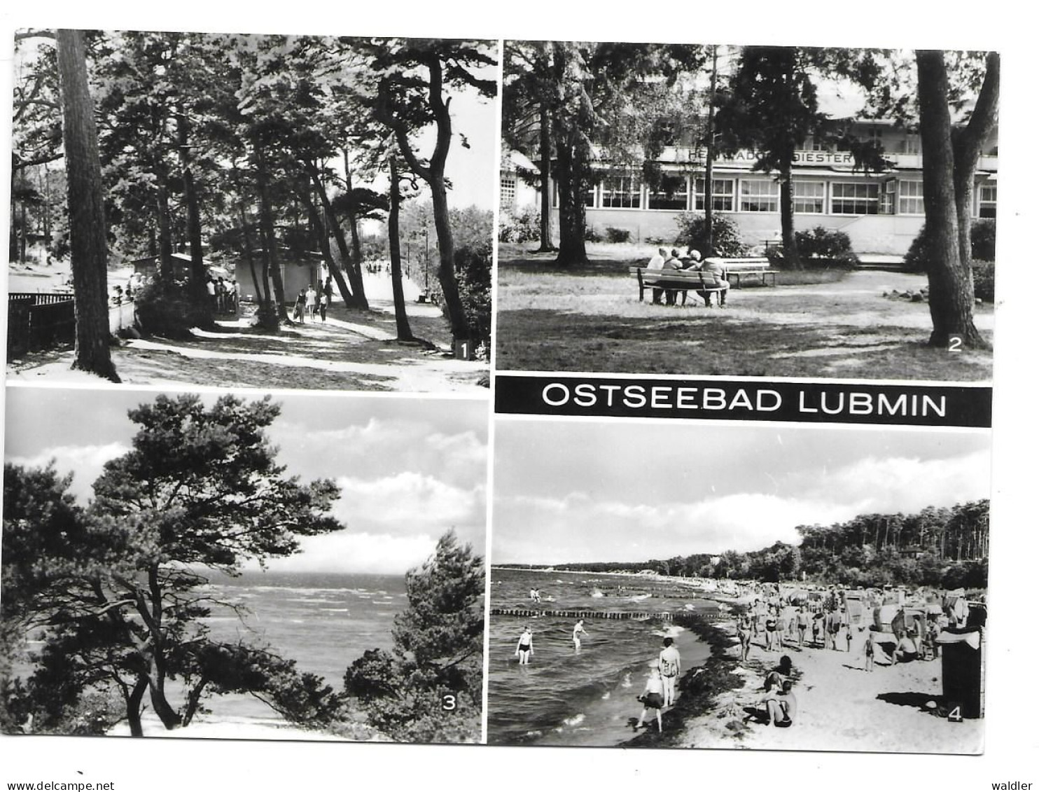 2207  OSTSEEBAD LUBMIN  1974 - Lubmin