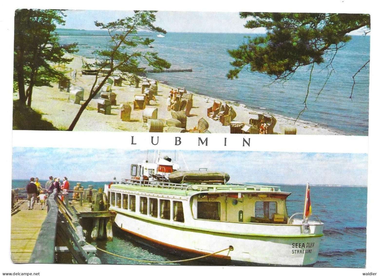 2207  OSTSEEBAD LUBMIN 1971 - Lubmin