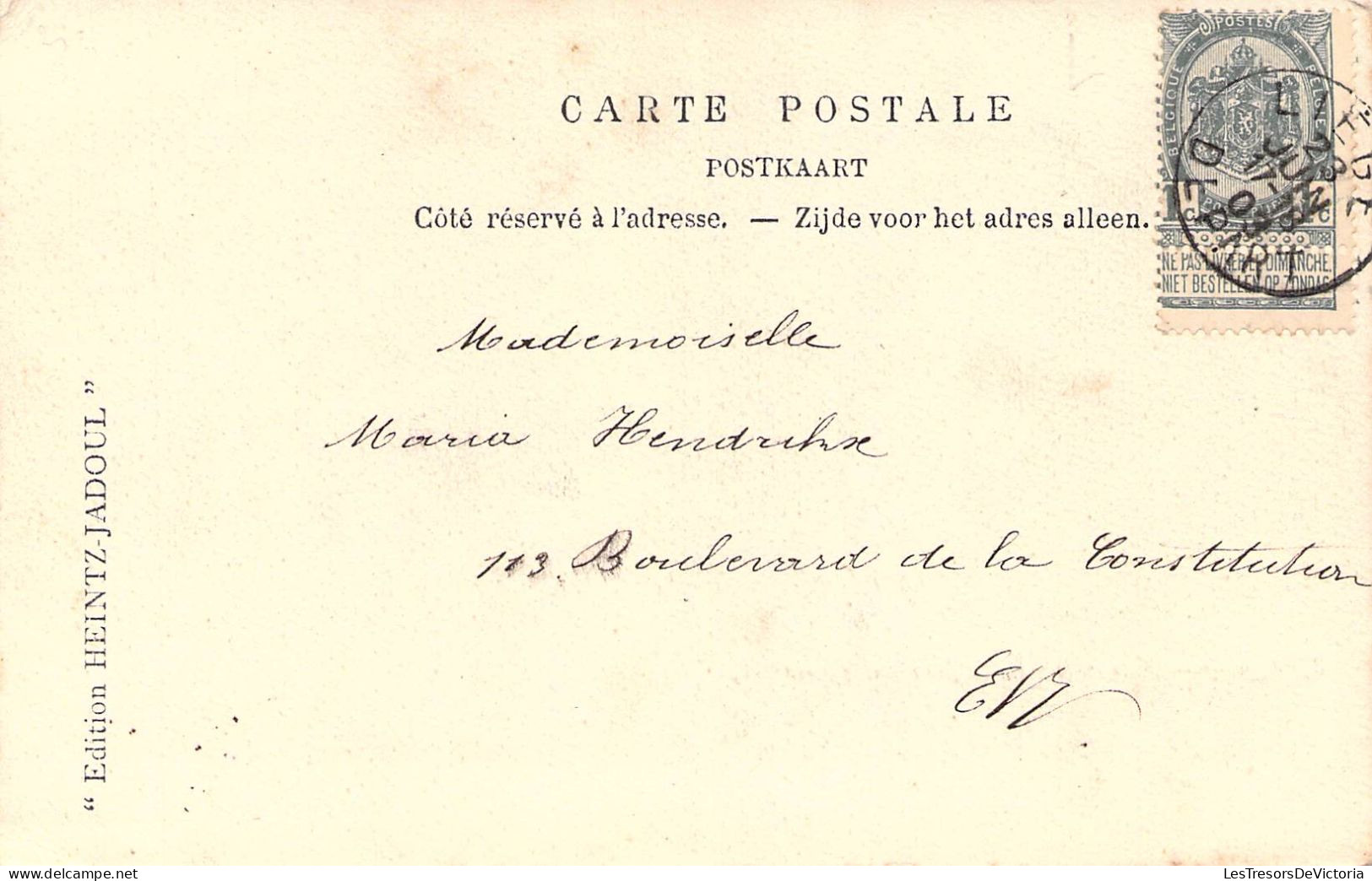 BELGIQUE - LIEGE - Avenue Des Ormes - Edition Heintz Jadoul - Carte Postale Ancienne - Liege