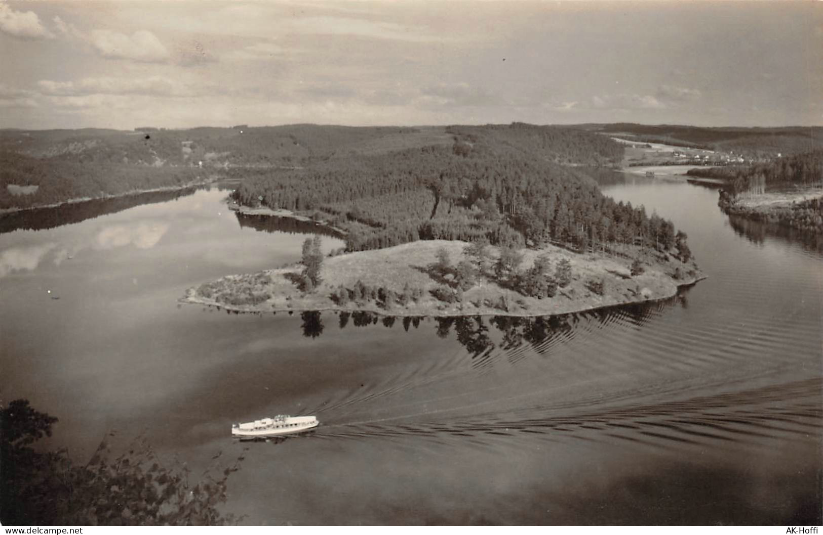 Am Stausee Der Bleiloch-Saaletalsperre Rundblick Vom Heinrichstein (1437) - Ebersdorf