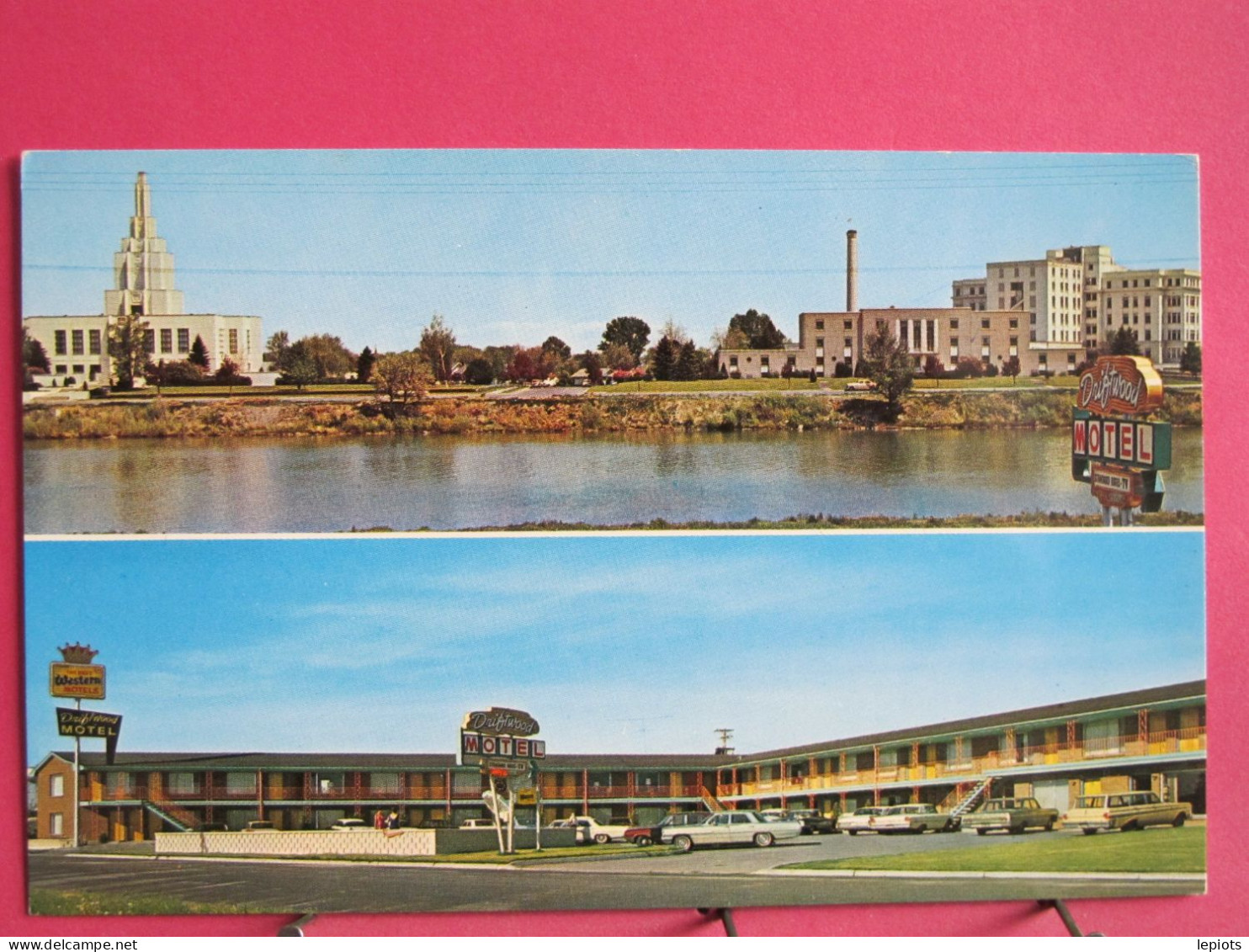 USA - Idaho - Idaho Falls - Driftwood Motel - R/verso - Idaho Falls