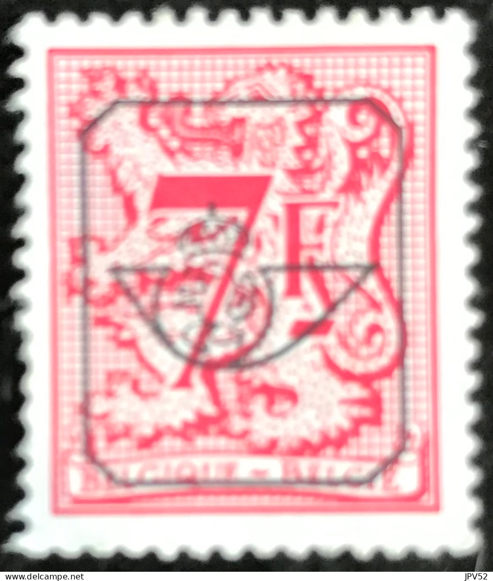 België - Belgique - C17/39 - 1982 - (°)used - Michel 2103V - Cijfer Op Heraldieke Leeuw Met Wimpel - Sobreimpresos 1967-85 (Leon Et Banderola)