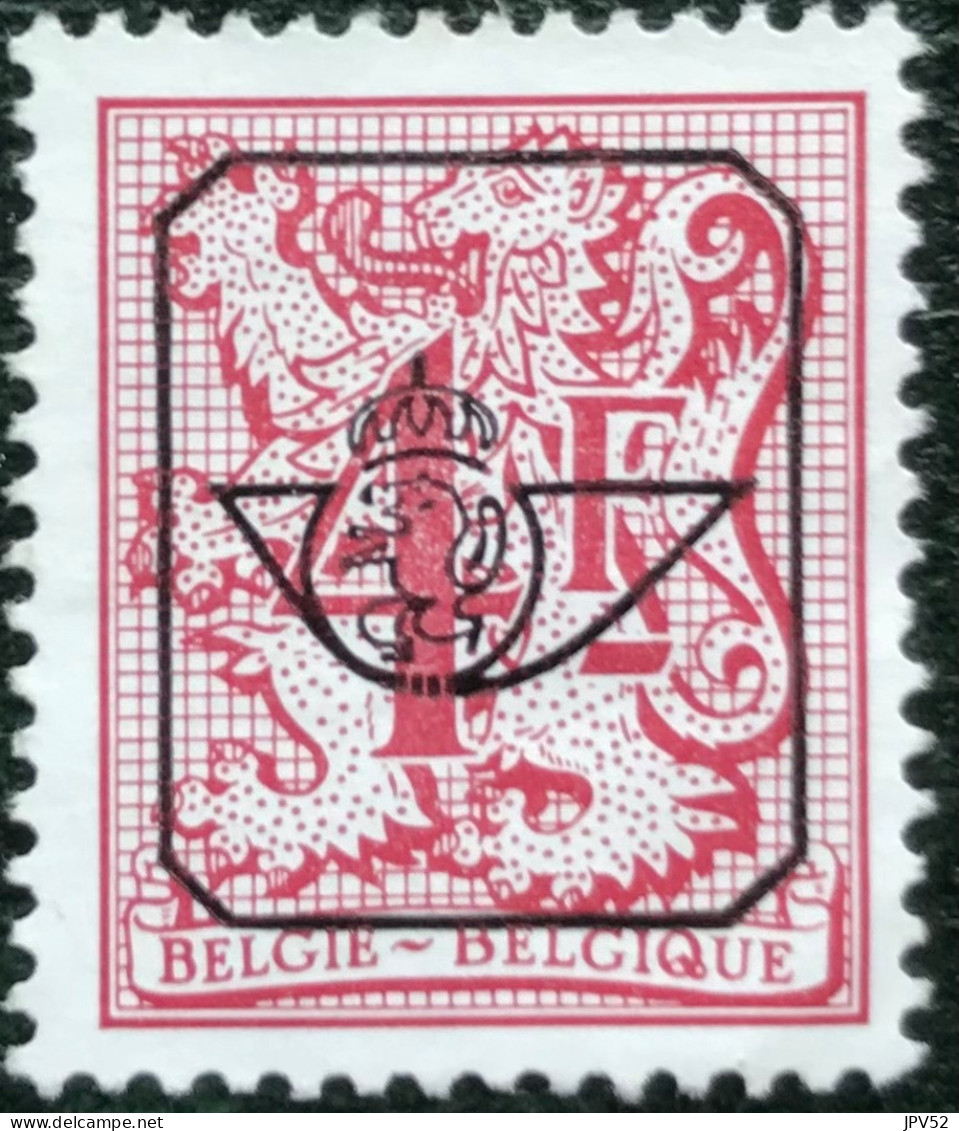 België - Belgique - C17/39 - 1982 - (°)used - Michel 2035V - Cijfer Op Heraldieke Leeuw Met Wimpel - Sobreimpresos 1967-85 (Leon Et Banderola)
