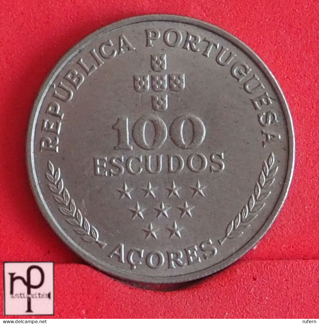 AZORES 100 ESCUDOS 1980 -    KM# 44 - (Nº54714) - Azores