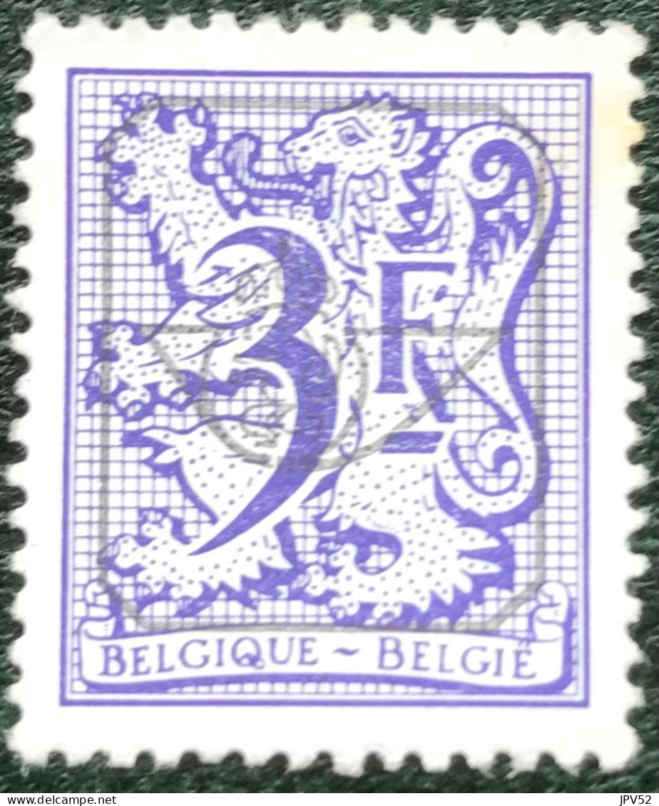 België - Belgique - C17/39 - 1982 - (°)used - Michel 1951 - Cijfer Op Heraldieke Leeuw Met Wimpel - Typos 1967-85 (Lion Et Banderole)