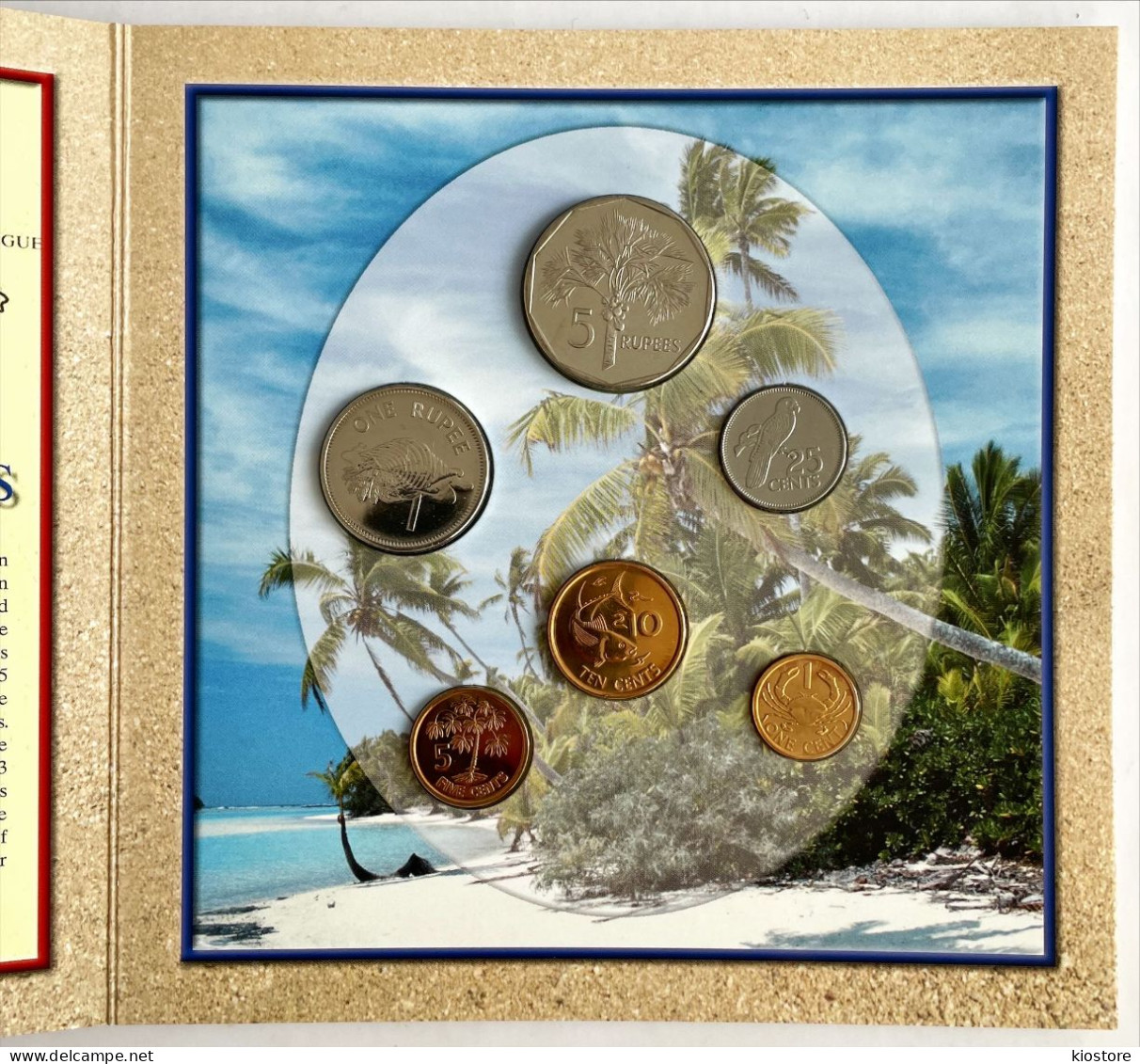 Seychelles Coin Set 2010-2012 In Its Folder UNC - Seychellen