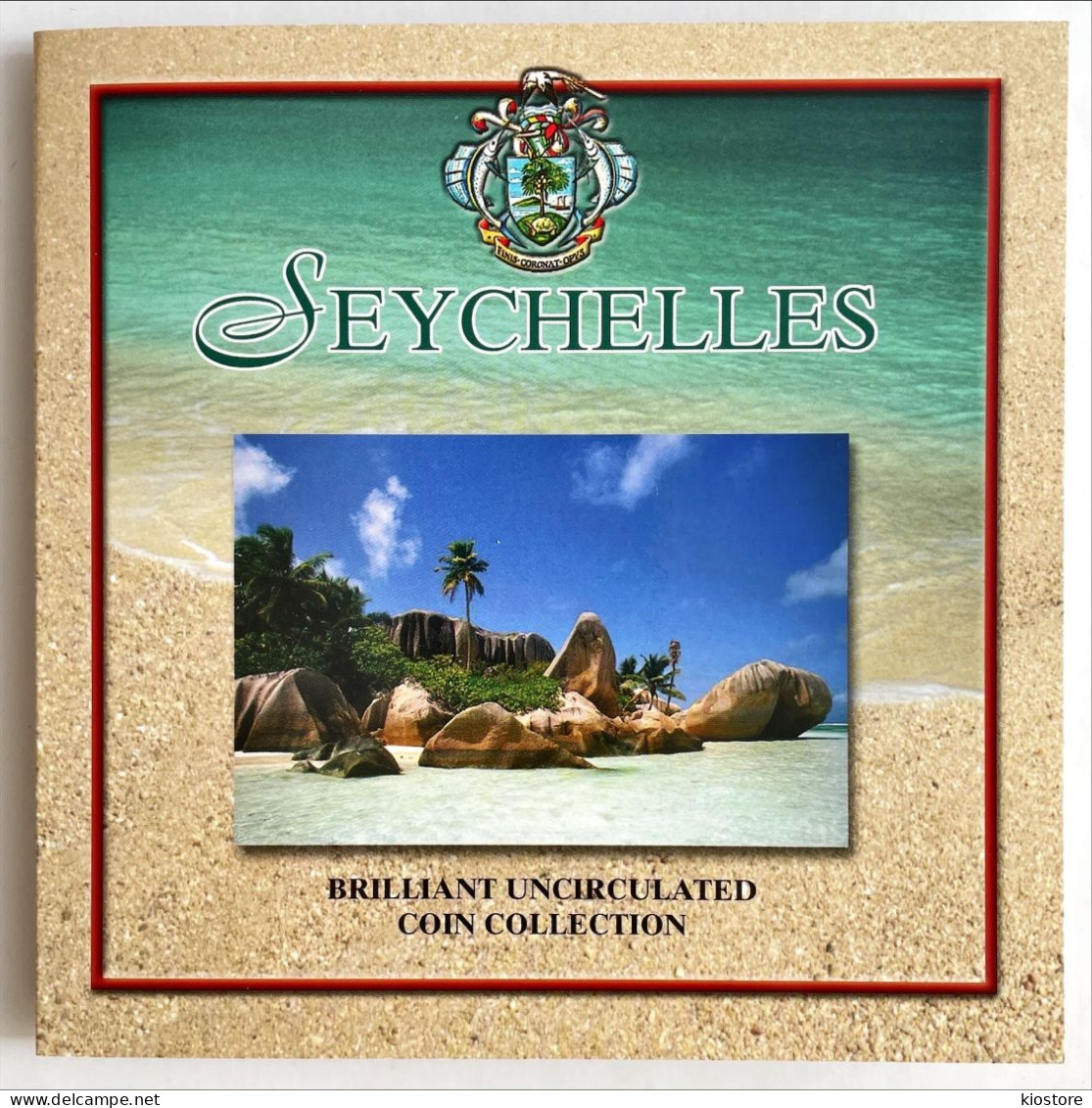 Seychelles Coin Set 2010-2012 In Its Folder UNC - Seychelles