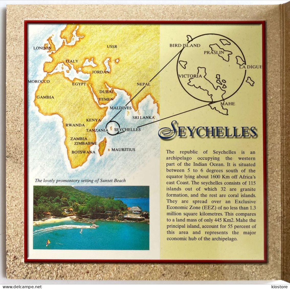 Seychelles Coin Set 2010-2012 In Its Folder UNC - Seychelles