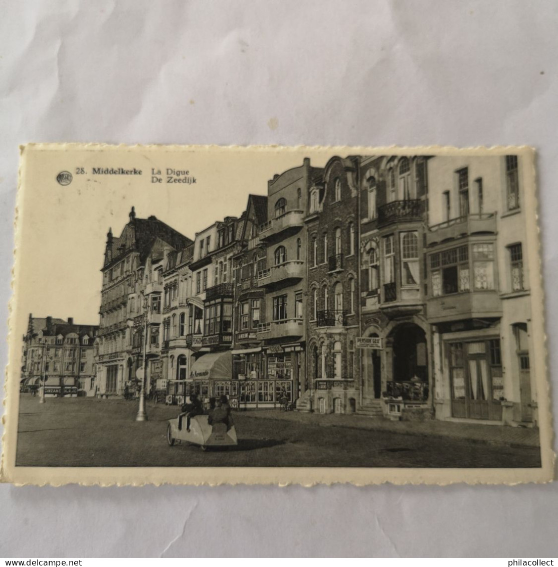 Middelkerke // LA Digue - De Zeedijk (Trapwagen!) 1959 - Middelkerke