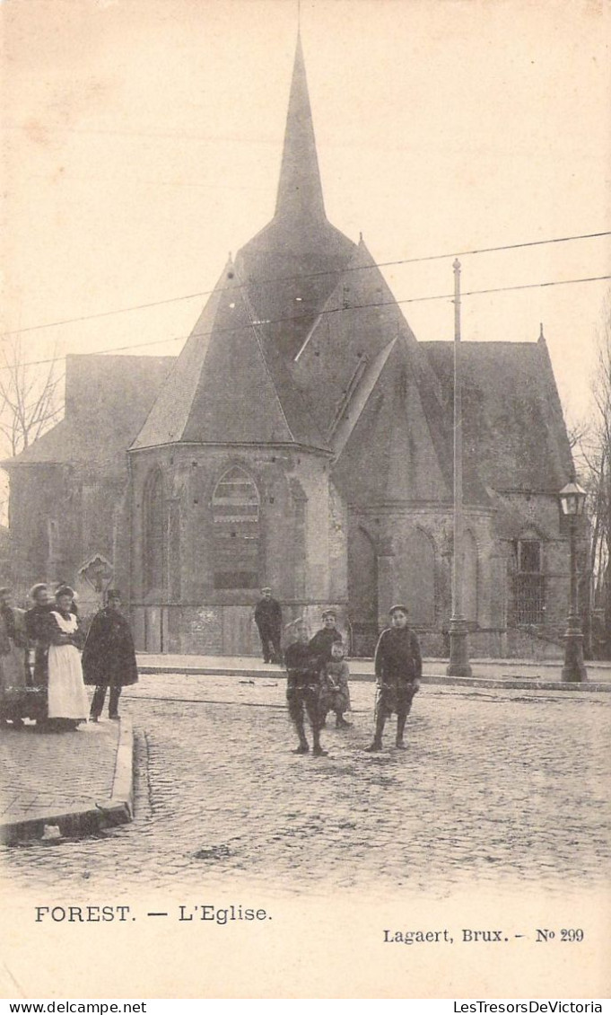 BELGIQUE - FOREST - L'Eglise - Carte Postale Ancienne - Forest - Vorst