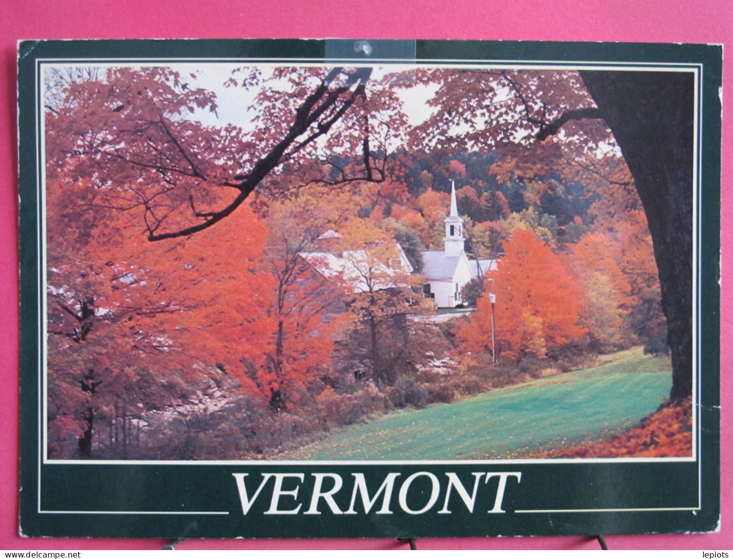 USA - Vermont America's Autumn Showplace - Jolis Timbres Fruits - R/verso - Sonstige & Ohne Zuordnung