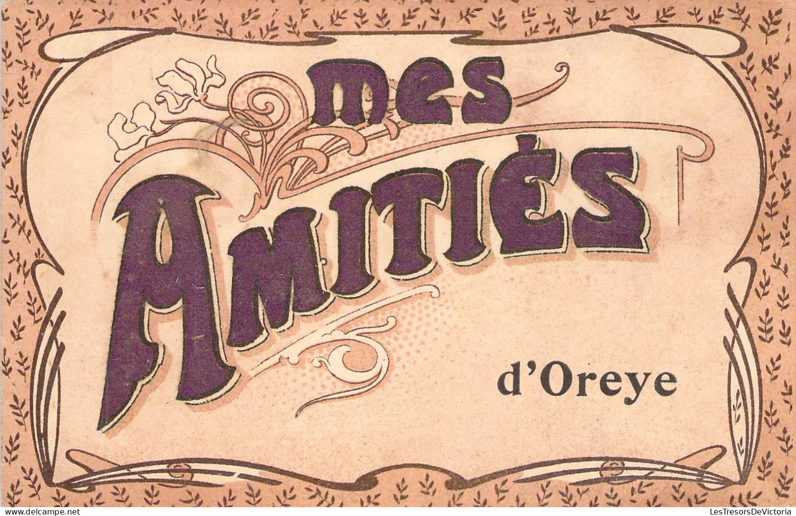 BELGIQUE - Mes Amitiés D'OREYE - Carte Postale Ancienne - Oreye