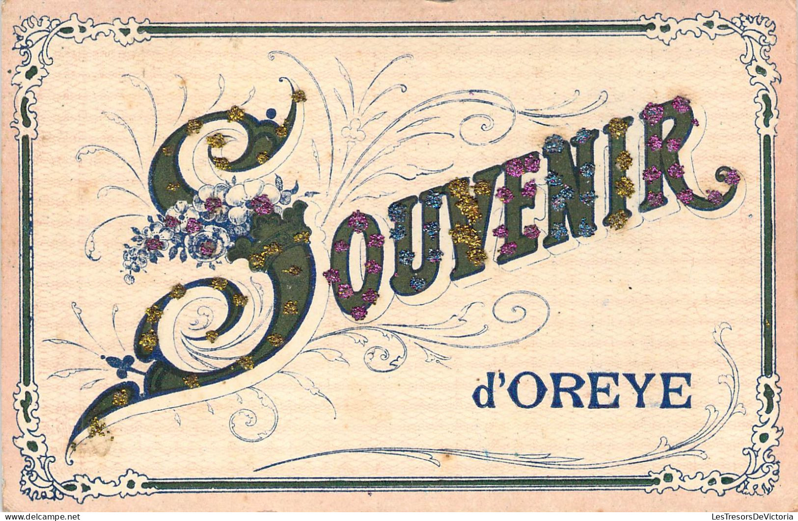 BELGIQUE - Souvenir D'OREYE - Carte Postale Ancienne - Oreye