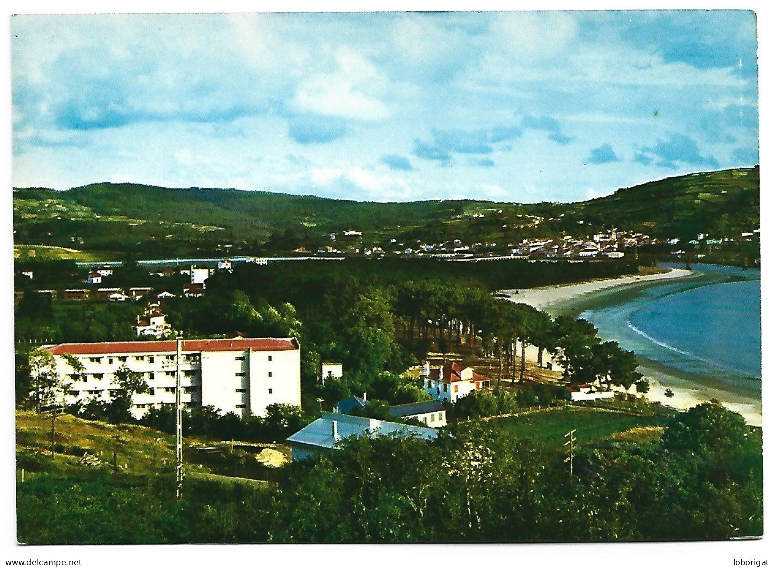 LA PLAYA Y SUS FAMOSOS PINARES / THE PINE FORET AND BEACH.-  PUENTEDEUME / LA CORUÑA.- ( ESPAÑA ) - La Coruña