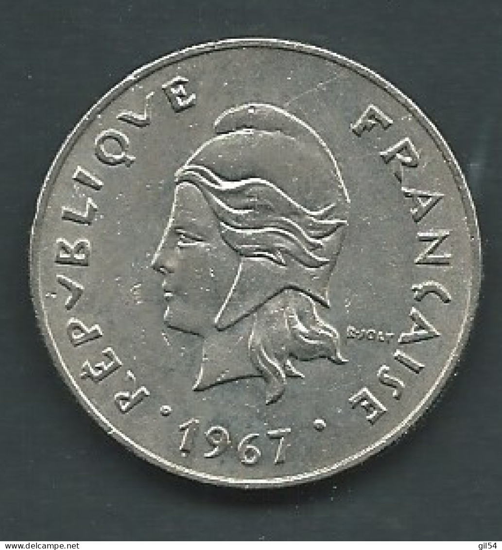 Nouvelle Calédonie - 50 Francs - 1967 - République Française  - Laupi 15602 - Nouvelle-Calédonie