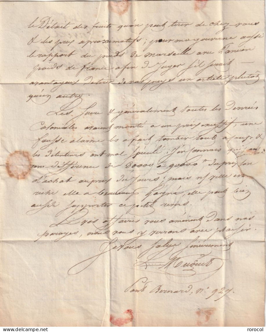 LETTRE ANVERS DEPARTEMENT 93 Pour GRASSE - 1794-1814 (French Period)