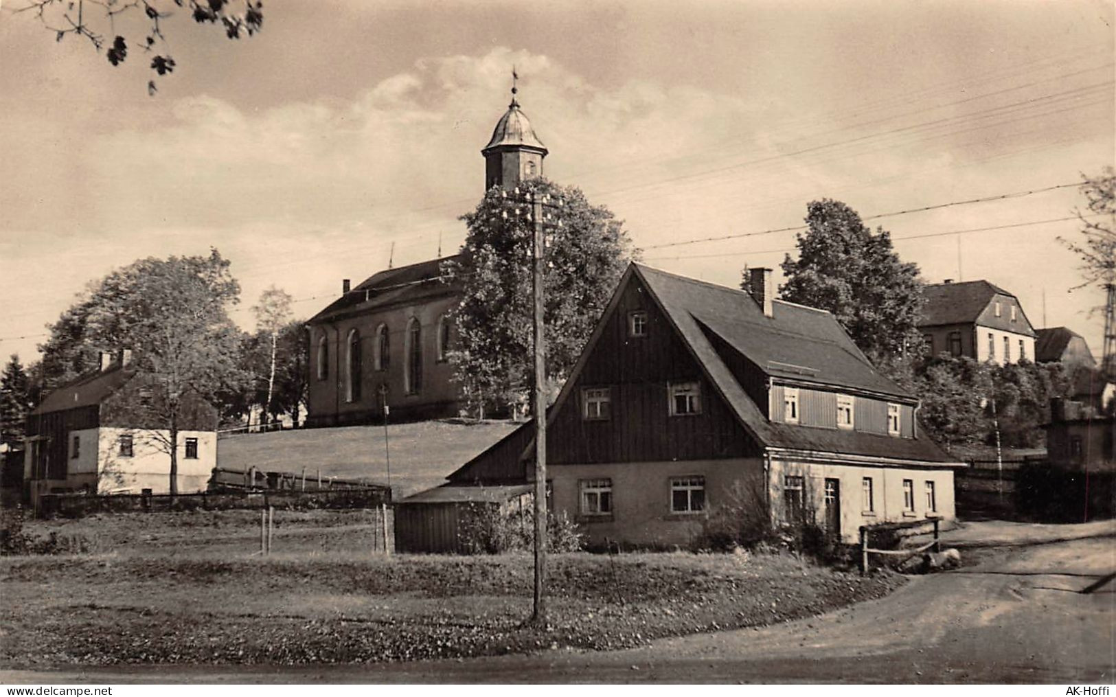 Morgenröthe Rautenkranz Vogtland, Blick Zur Kirche (1500) - Vogtland