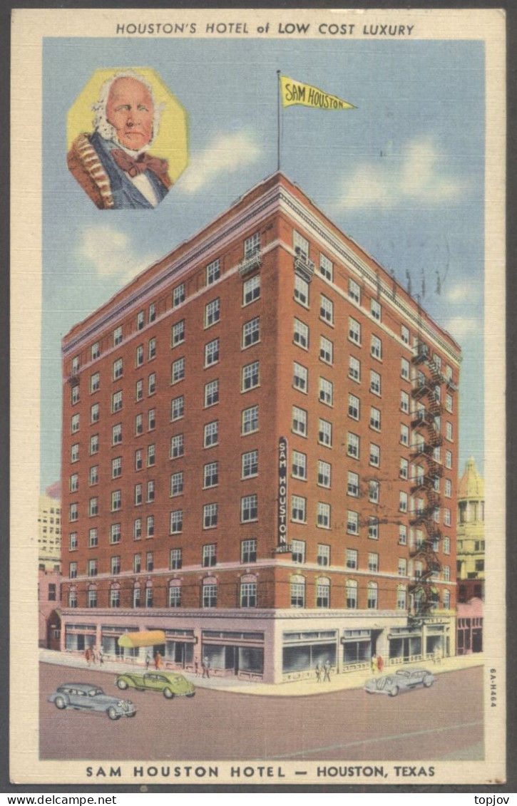 USA - SAM HOUSTON HOTEL - 1933 - Houston