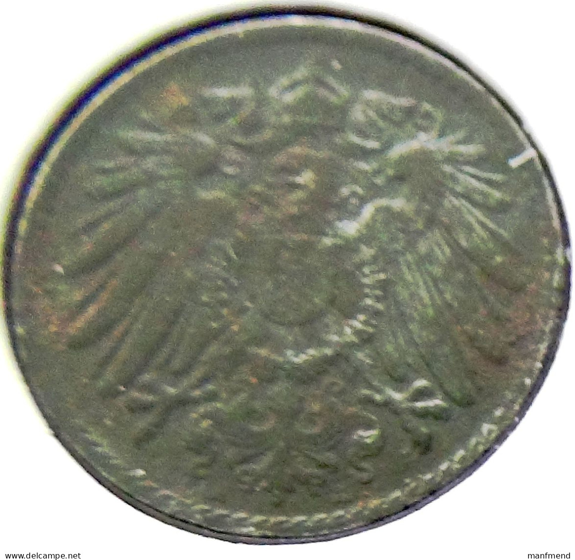 Germany - 1921 - KM 19 - 5 Pfennig - Mint A - VF - Look Scans - 5 Rentenpfennig & 5 Reichspfennig
