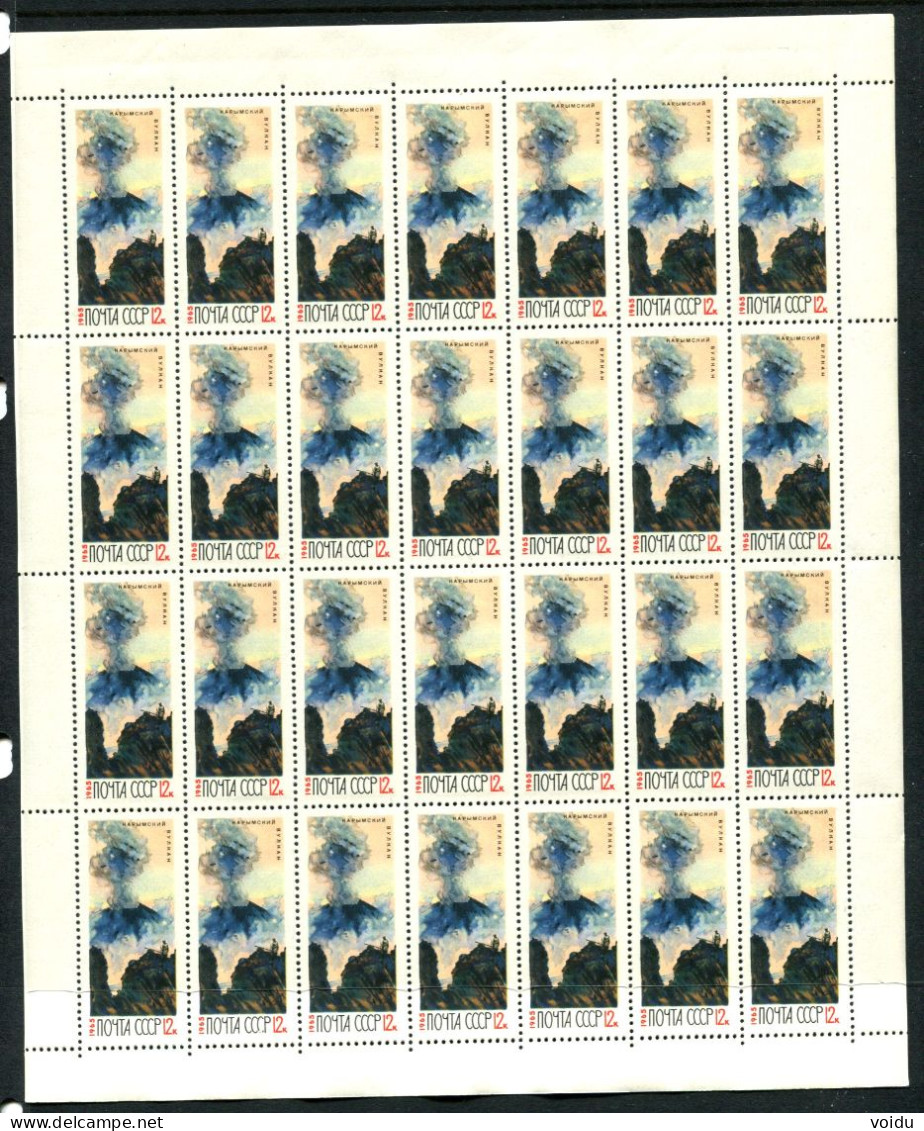 Russia 1965  Mi 3138-40  MNH **  Sheets - Fogli Completi