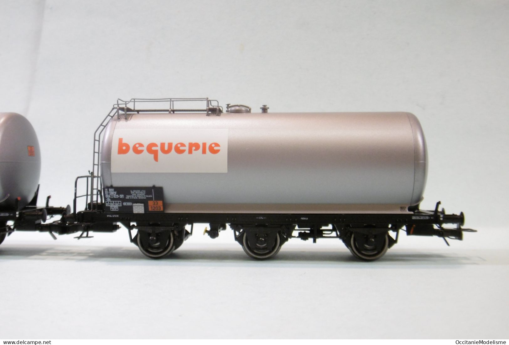 Jouef - 2 WAGONS CITERNE à 3 ESSIEUX Beguerie ép. IV Réf. HJS6227 Neuf NBO HO 1/87 - Coches De Mercancía