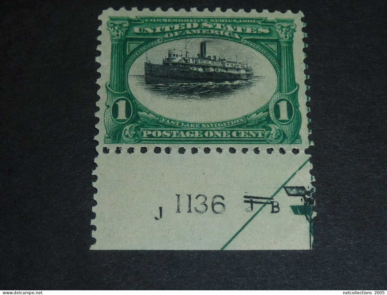 états-unis - U.S.A. 1901 Exposition De Buffalo N°138 Neuf Sans Gomme Bord De Feuille - STAMP (05/23) - Neufs