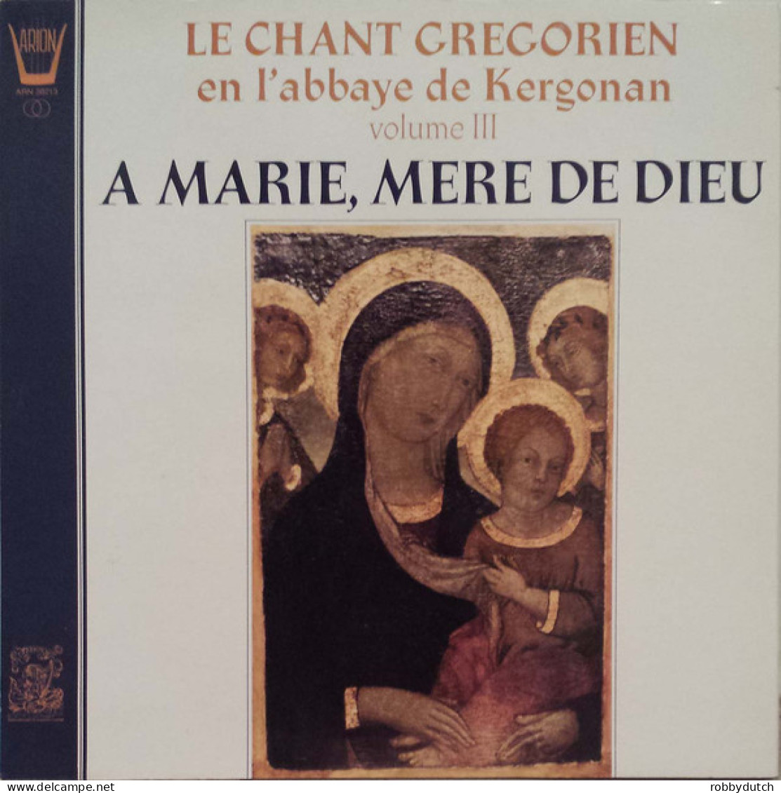 * LP *  LES MOINES DE L' ABBAYE DE KERGONAN - A MARIE, MERE DE DIEU (France 1973 EX!!) - Chants Gospels Et Religieux