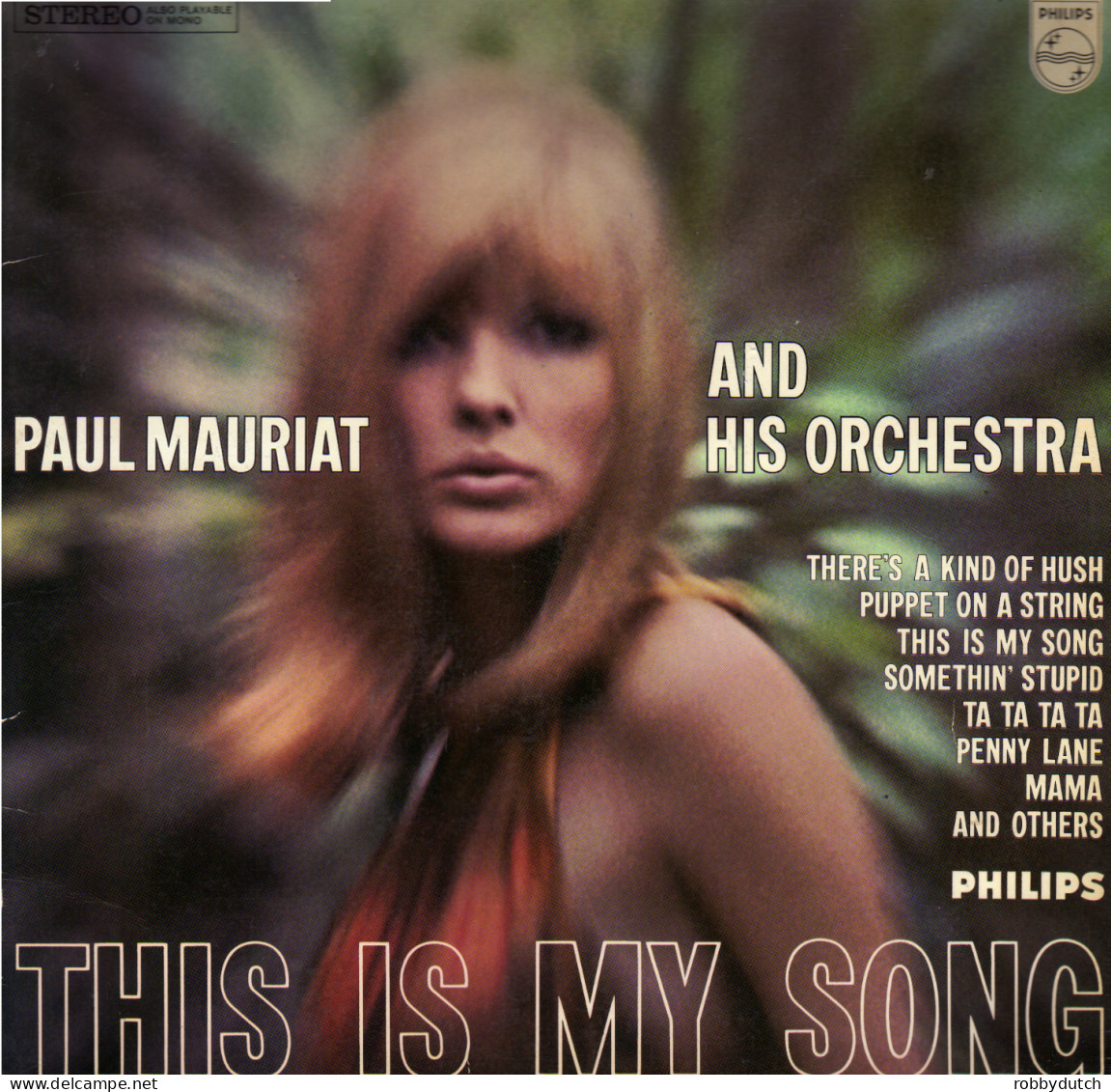 * LP *  PAUL MAURIAT - THIS IS MY SONG (Holland 1966) - Instrumental