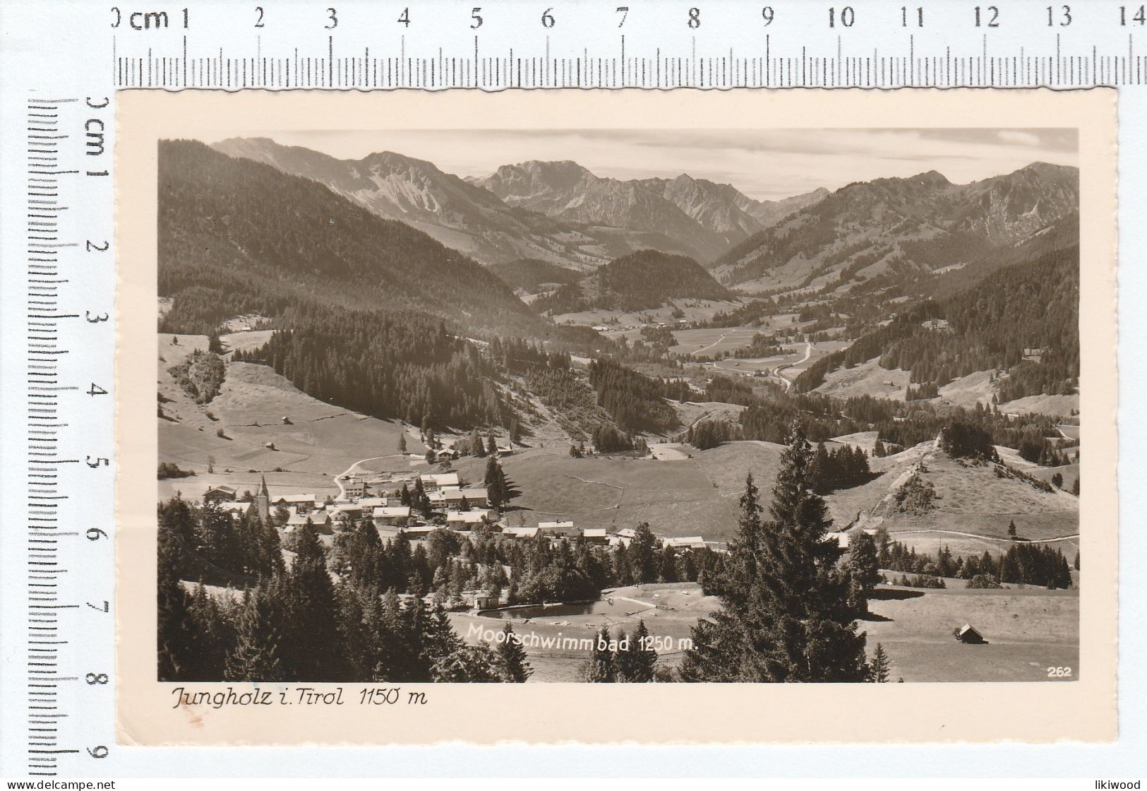 Jungholz, Tirol, Moorschwimm Bad - 1952 - Jungholz