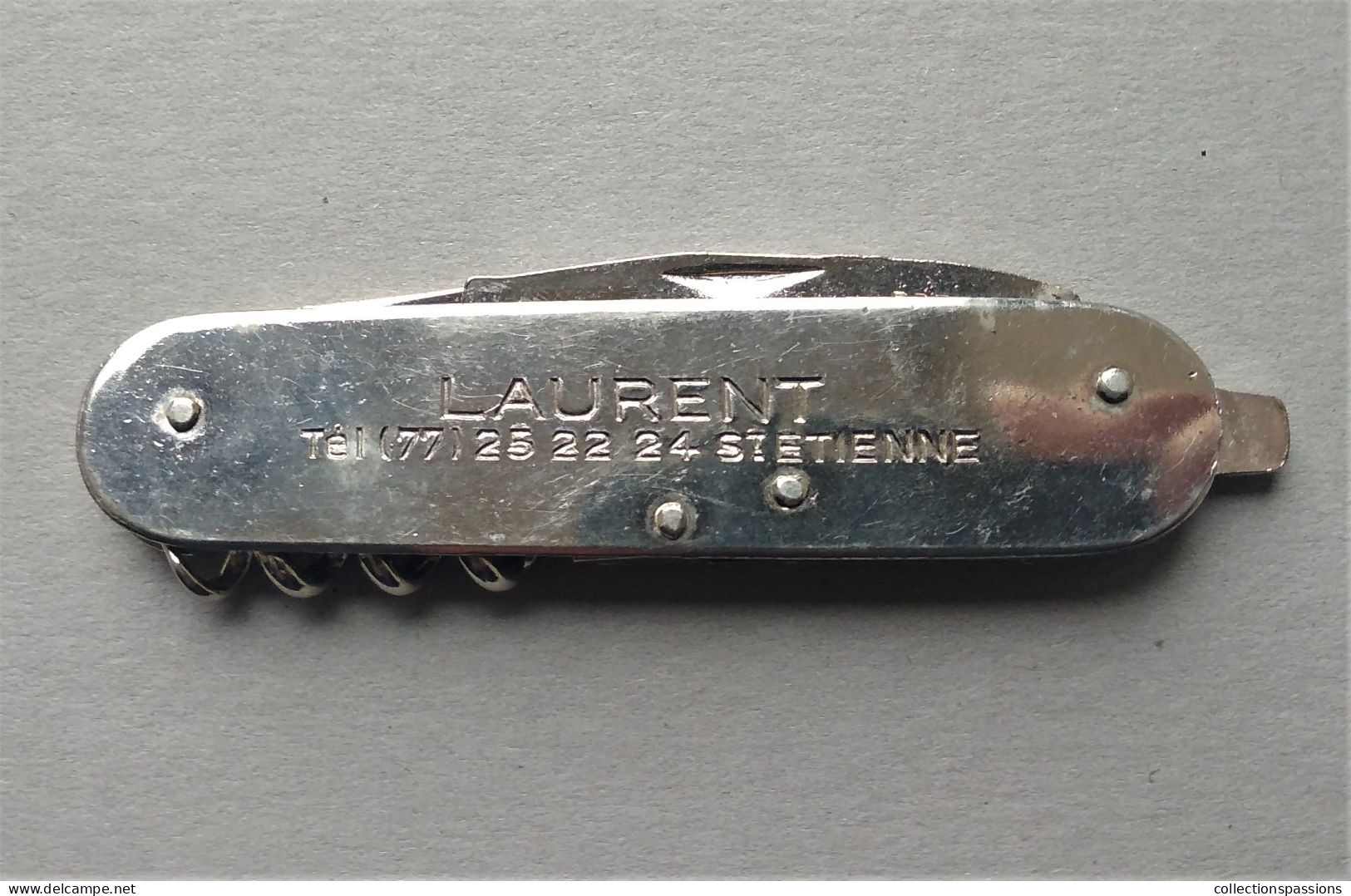 - Couteau. Canif - Petit Couteau Multi Lames - Publicité: FULMEN. Laurent. Saint Etienne - - Knives