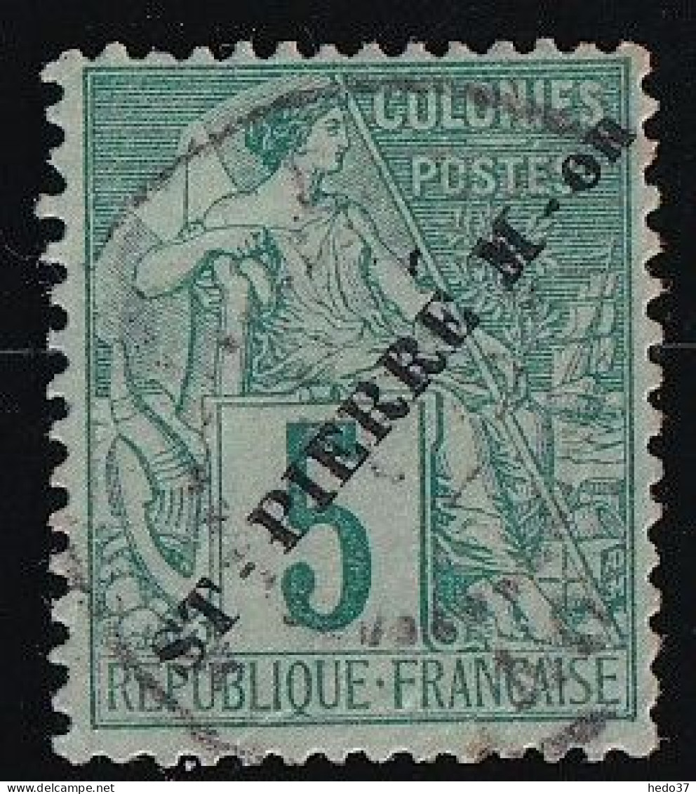 St Pierre Et Miquelon N°21 - Oblitéré - TB - Used Stamps