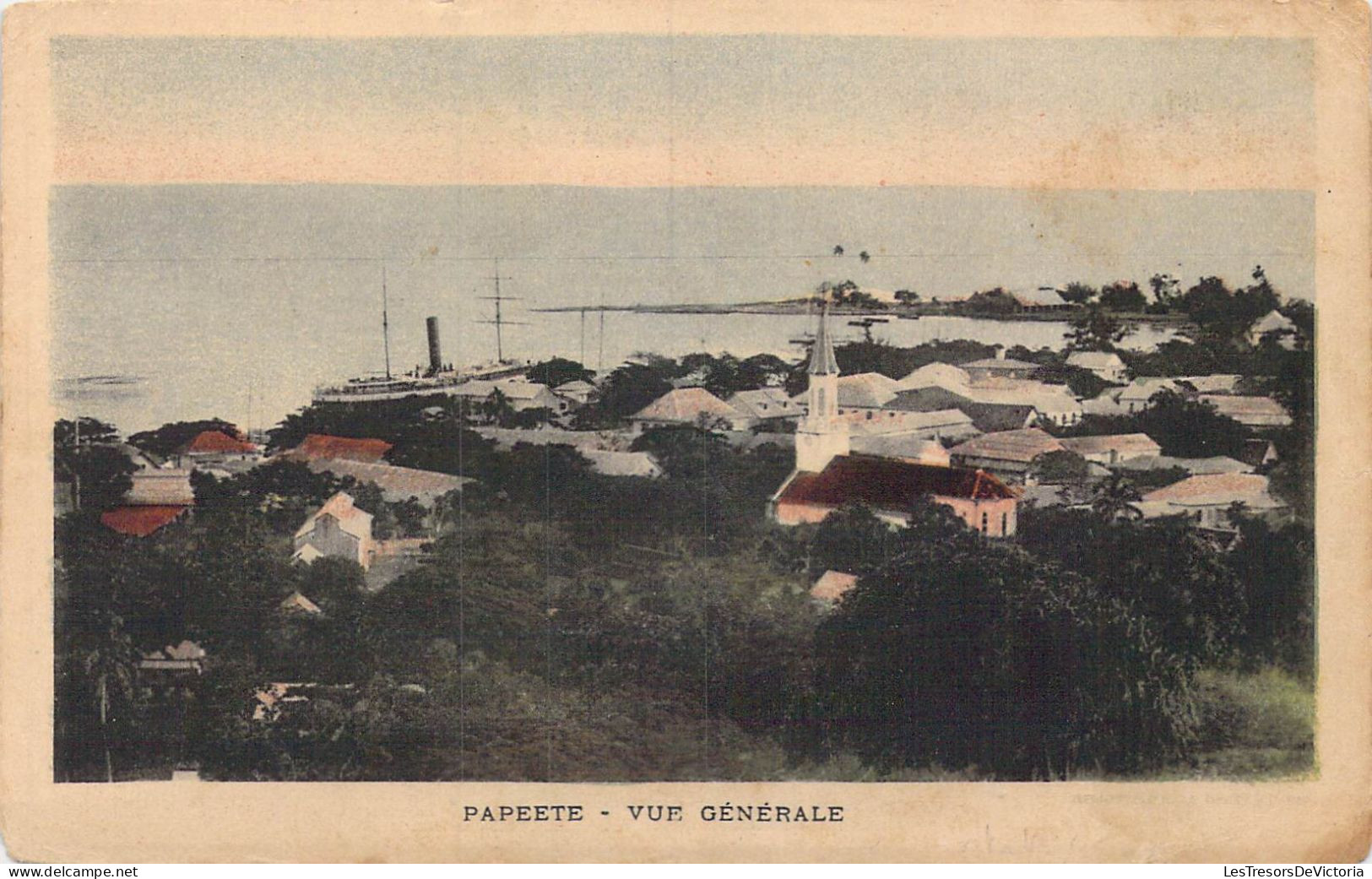 FRANCE - Nouvelle Calédonie - Papeete - Vue Générale - Carte Postale Ancienne - Nouvelle Calédonie