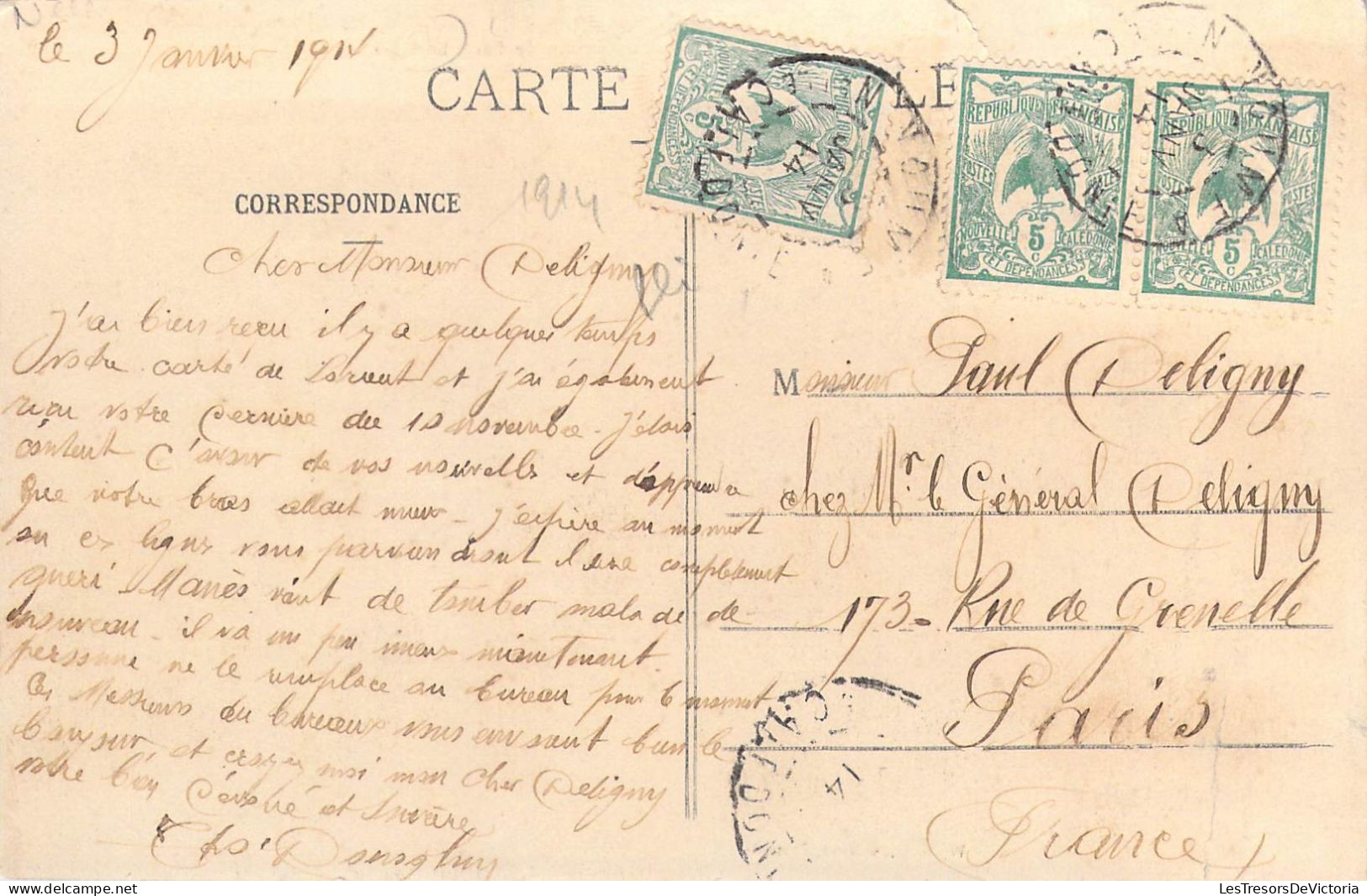 FRANCE - Nouvelle Calédonie - Tranchée Du Chemin De Fer - Dumbia - Carte Postale Ancienne - Nouvelle Calédonie