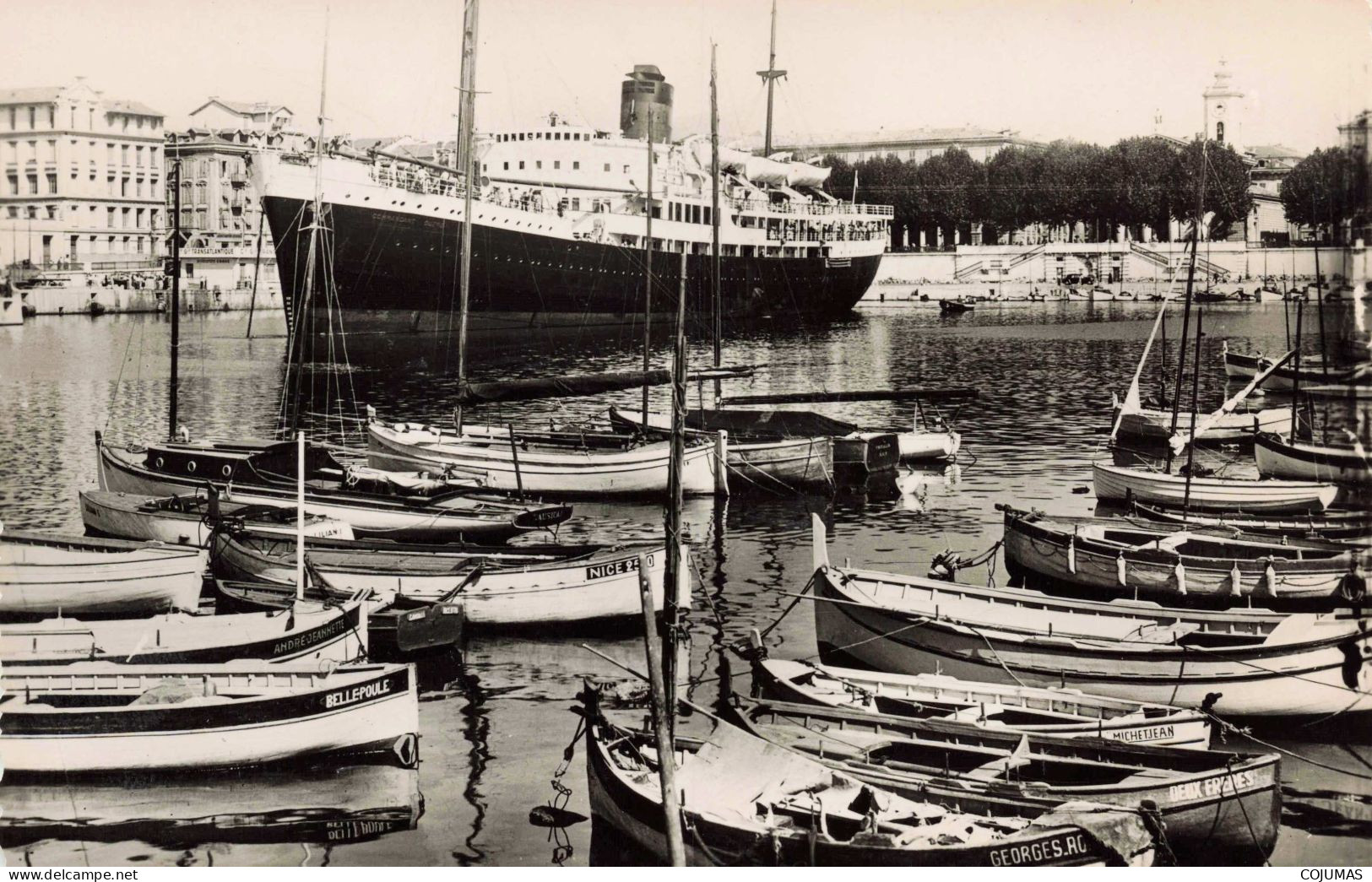 06 - NICE - S15725 - Le Port Le Commandant Quéré - Bateaux - CPSM 14x9 Cm - Navigazione – Porto