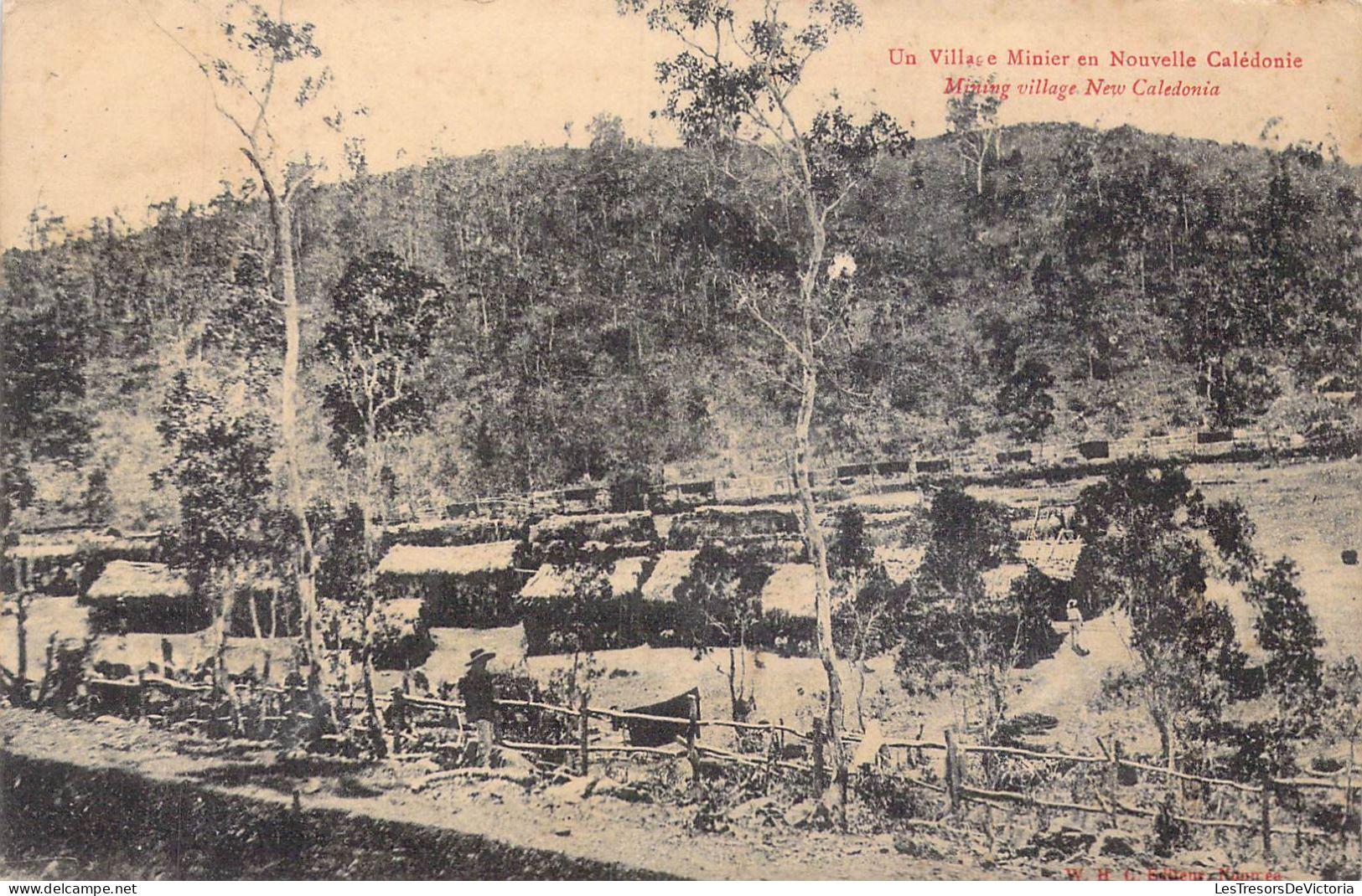 FRANCE - Nouvelle Calédonie - Un Village Minier En Nouvelle Calédonie - Carte Postale Ancienne - Nouvelle Calédonie