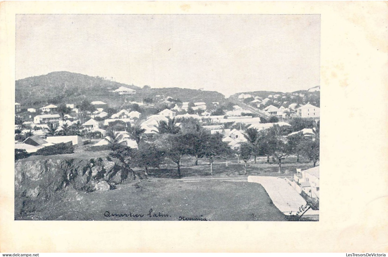 FRANCE - Nouvelle Calédonie - Nouméa - Quartier Latin - Carte Postale Ancienne - Nouvelle Calédonie