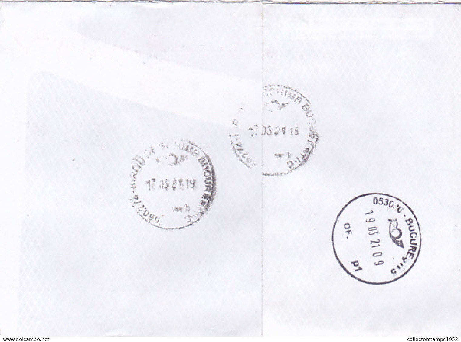 COAT OF ARMS, FINE STAMPS ON REGISTERED COVER, 2021, RUSSIA - Briefe U. Dokumente