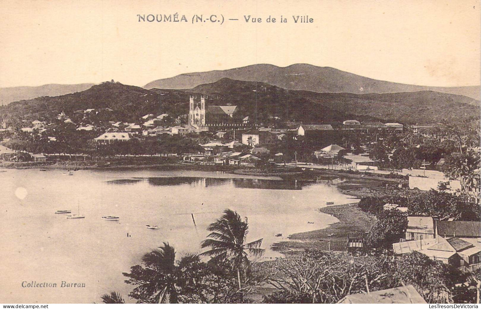 FRANCE - Nouvelle Calédonie - Nouméa - Vue De La Ville - Carte Postale Ancienne - Nouvelle Calédonie