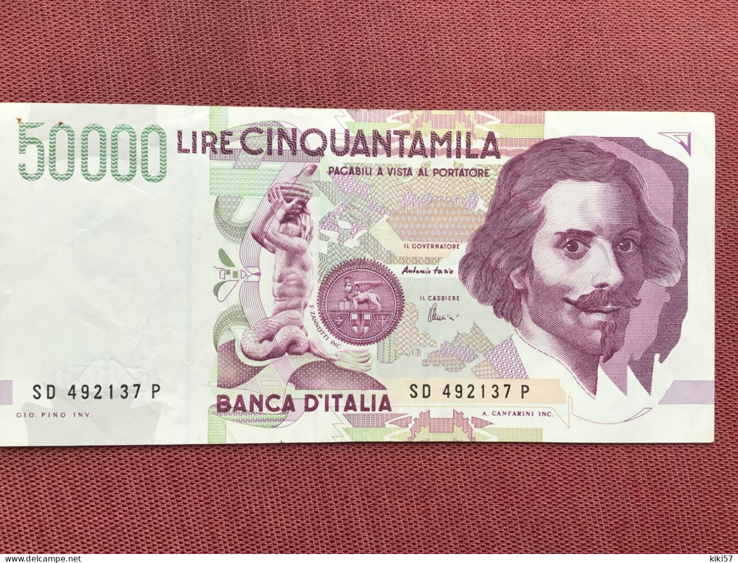 ITALIE Billet De 50000 Lire - 50.000 Lire