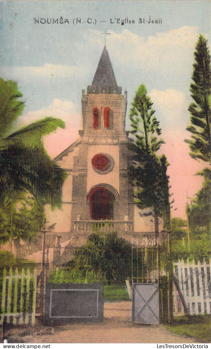 FRANCE - Nouvelle Calédonie - Nouméa - L'Eglise St-Jean - Carte Postale Ancienne - Nouvelle Calédonie